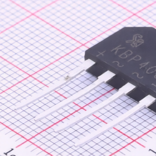 molded plastic rectifier diode Shikues KBP406 rated 900V max repetitive ...