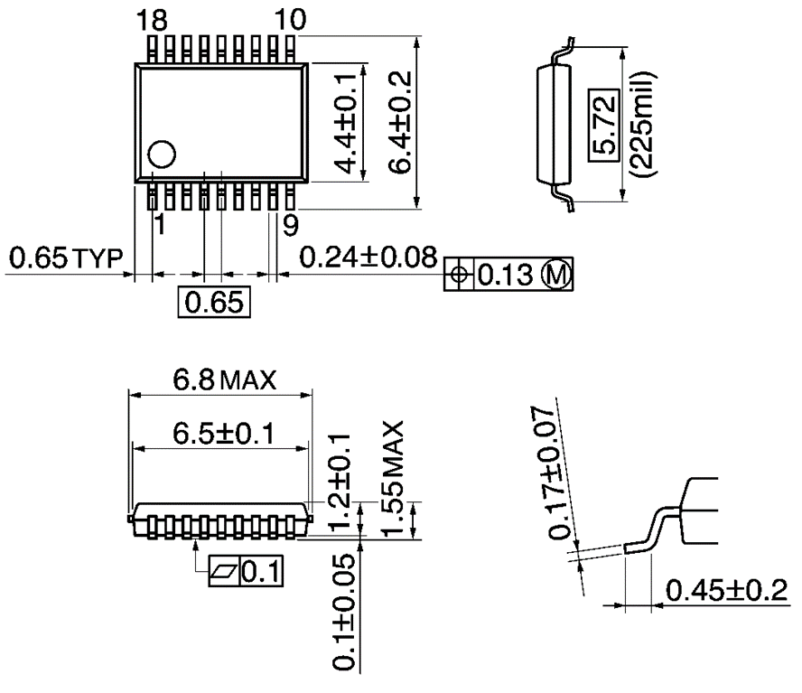 Switch inductive loads with 8 channel DMOS transistor array TOSHIBA ...