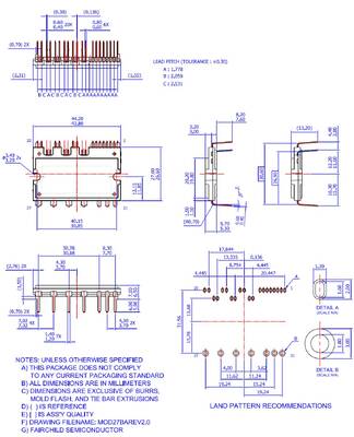 inverter output stage onsemi FSBB30CH60F motion spm 3 module with ...