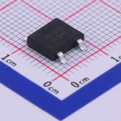 SMC DB107S single phase silicon bridge rectifier with molded plastic DB ...