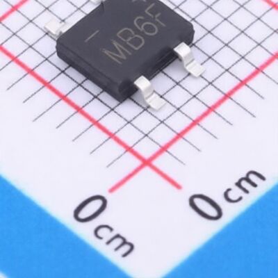 Surface Mount Bridge Rectifier YONGYUTAI MB6F Featuring Glass ...